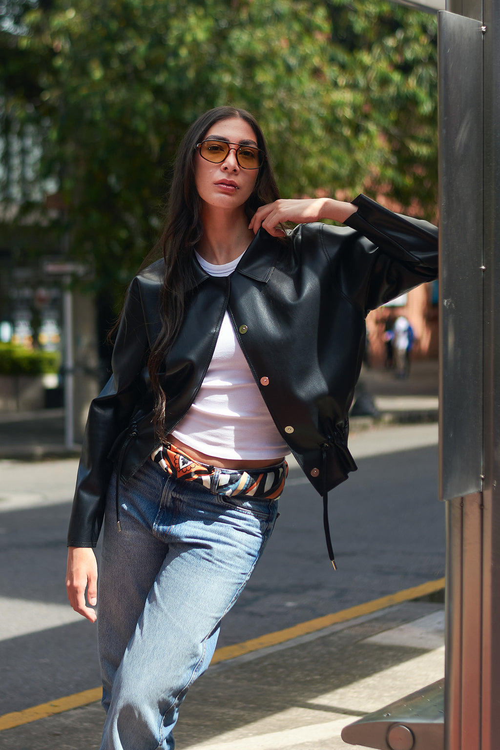 ECOCUERO MALTA NEGRA