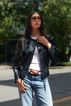 ECOCUERO MALTA NEGRA