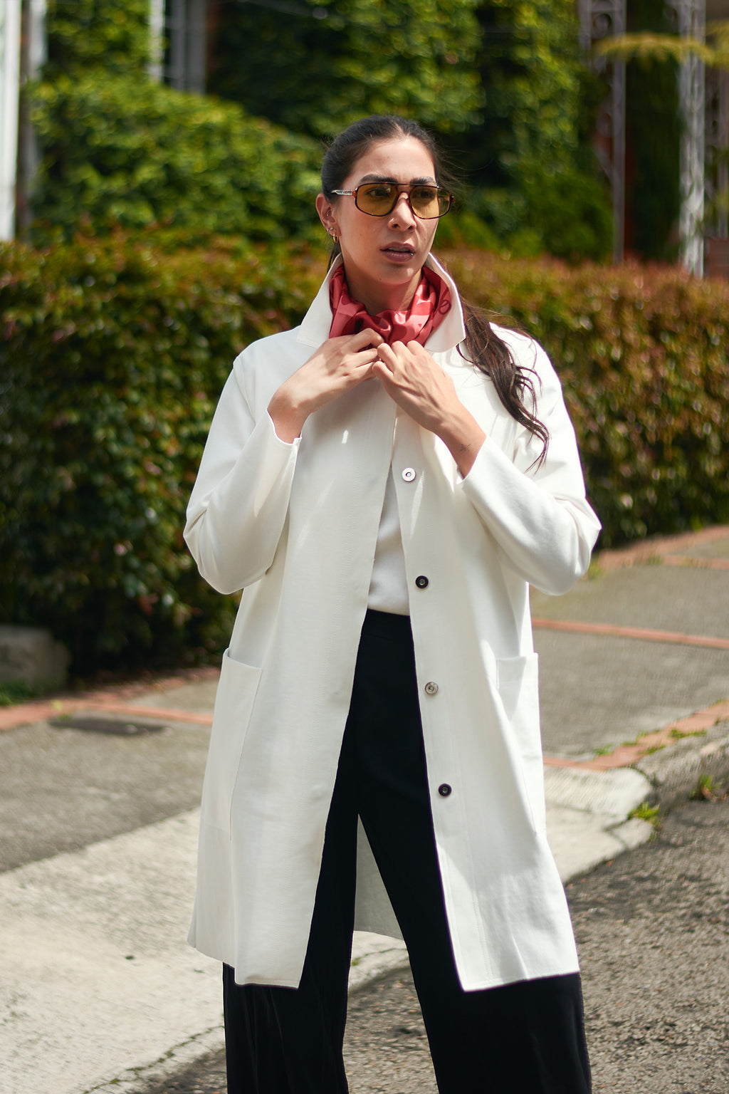 ABRIGO CHIPRE BLANCO