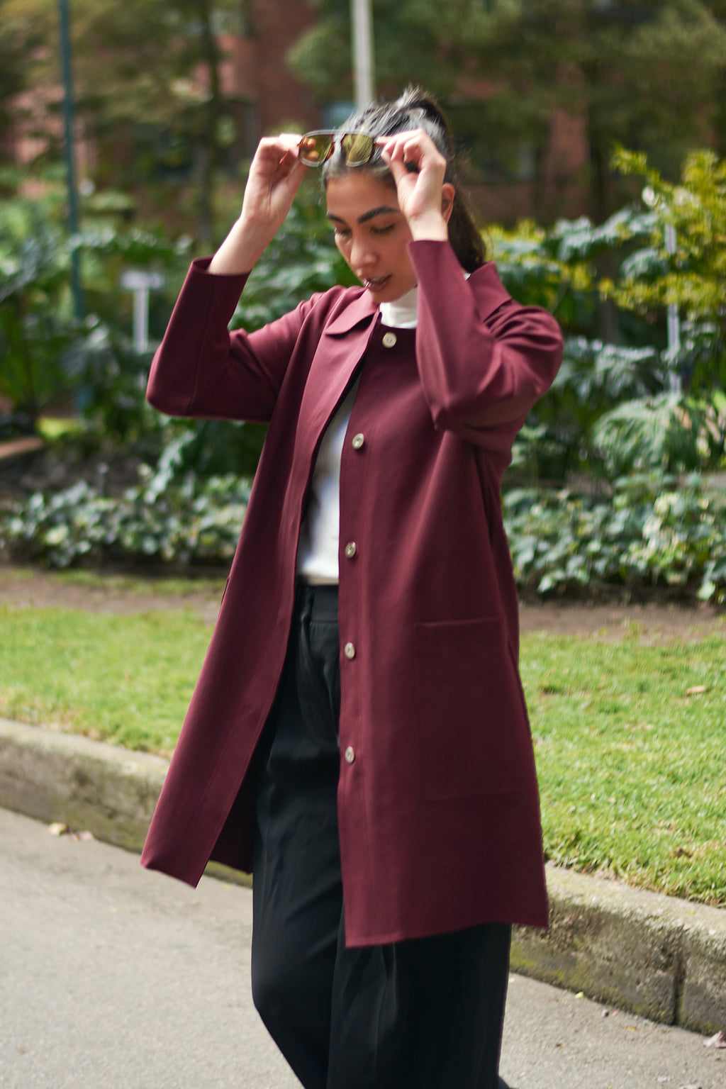 ABRIGO CHIPRE VINOTINTO