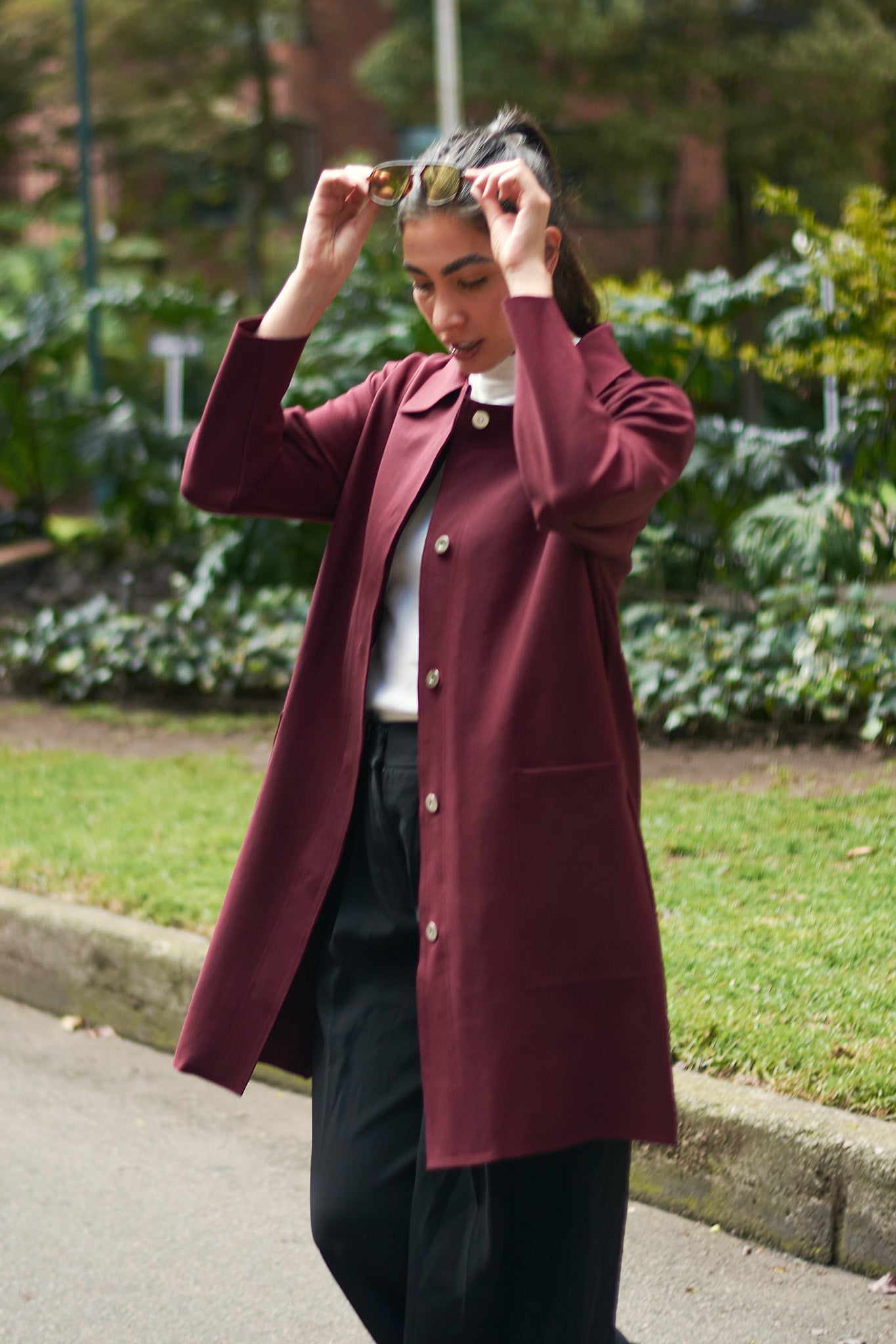 ABRIGO CHIPRE VINOTINTO