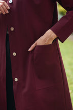 ABRIGO CHIPRE VINOTINTO