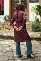 GABARDINA PITÓN REPELENTE AL AGUA VINOTINTO